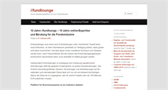 Desktop Screenshot of fundlounge.com